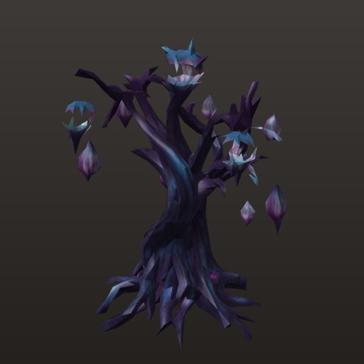 Bioluminescent Alien Tree — Prop
