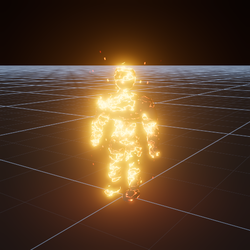 Dissolution incandescente — VFX