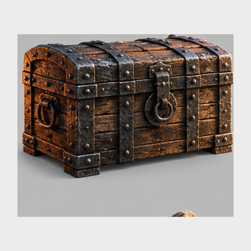 God of War · Iron Bound Chest — Concept
