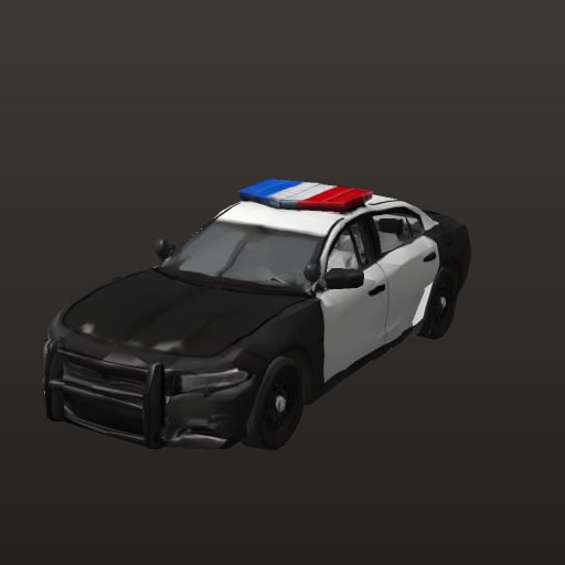 Police cruiser · mobile — Prop