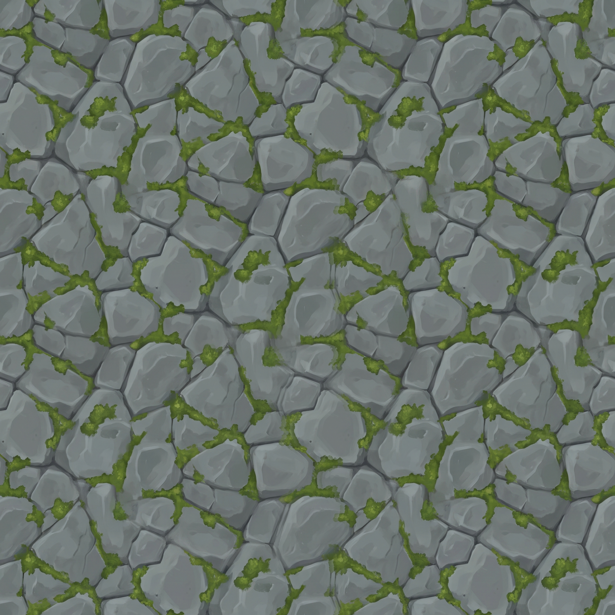 Rocher — mossy stone (seamless) — Texture