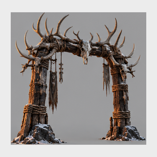 God of War · Antler Gateframe — Concept