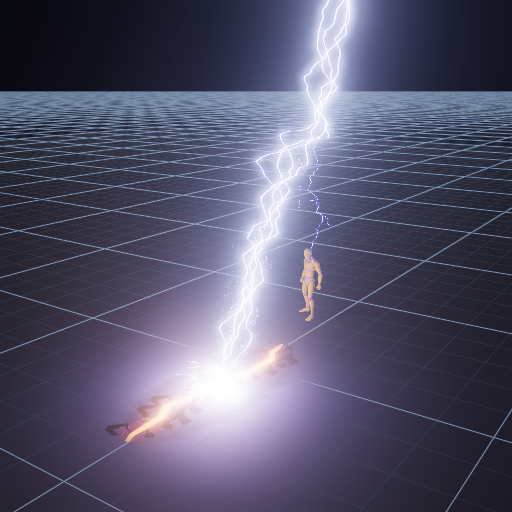 Lance de foudre — VFX