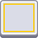 Button square depth line — Button