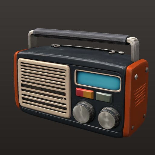 s12_radio_portable_retro_bleu_marine_decor_5k_jeu — Prop