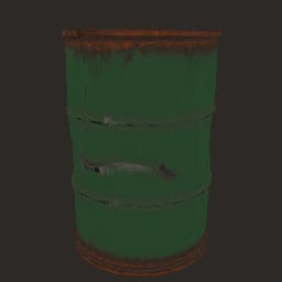 Dust2 Green Barrel — Prop