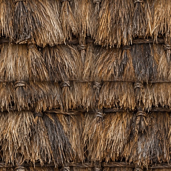 God of War · Nordic Thatch Roof — Texture