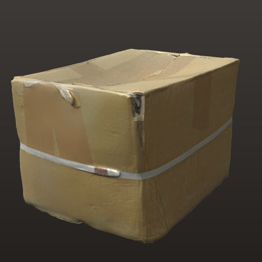 Cardboard Box 01 · model 2k — Prop