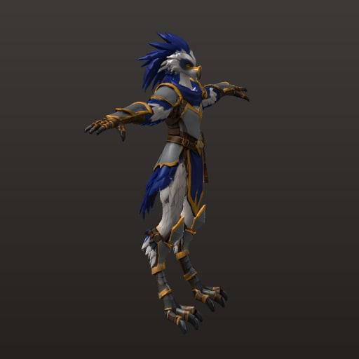 Stylized Fantasy MOBA · Riftwing Harrier — Character