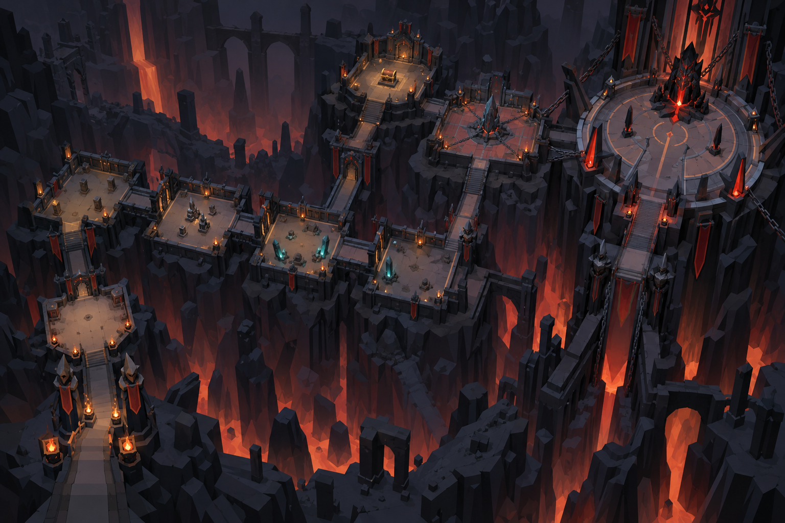 Obsidienne: L’Antre Scellée · Sanctuaire Noir (Boss final) · concept — Concept
