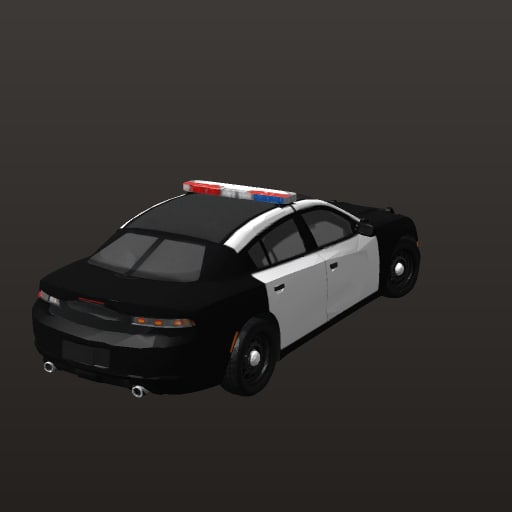 Police cruiser — Prop