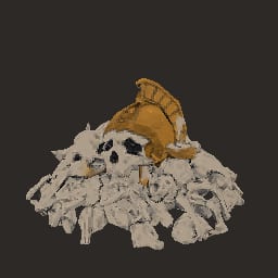 Underworld HP · Tas d'ossements — Prop