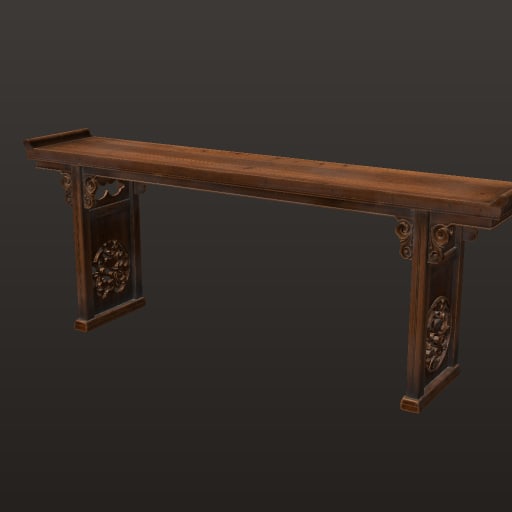 Chinese Console Table · model 2k — Prop