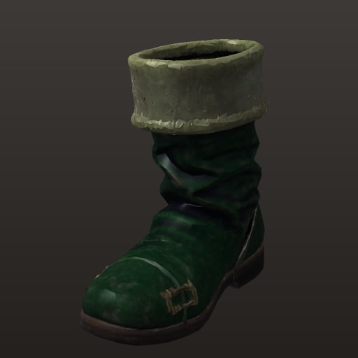 boot_green_bake_relief — Equipment