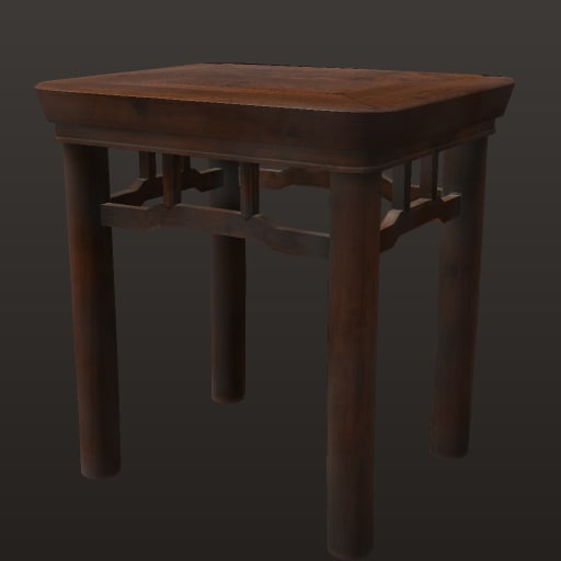 Chinese Stool · model 2k — Prop