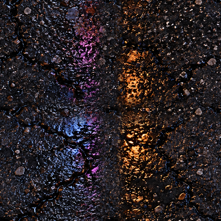 Concrete Kings · Wet Asphalt Cracks — Texture