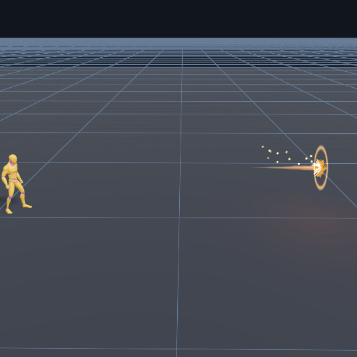 Projectile · Flame coil — VFX