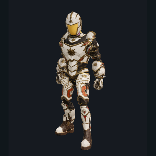 Bastion solaire · armure complète — Game kit