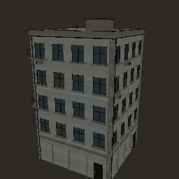 Harbor · Courtyard balconies — Prop