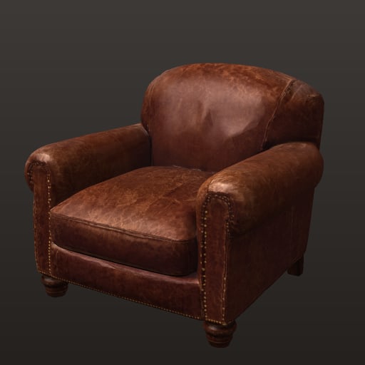 fauteuil_club_cuir_pres_24k — Prop