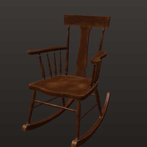 Rockingchair 01 · model 2k — Prop
