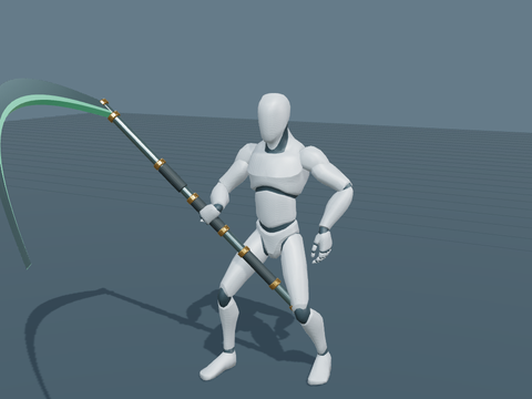 Scythe · 5 combos de faux — Animation