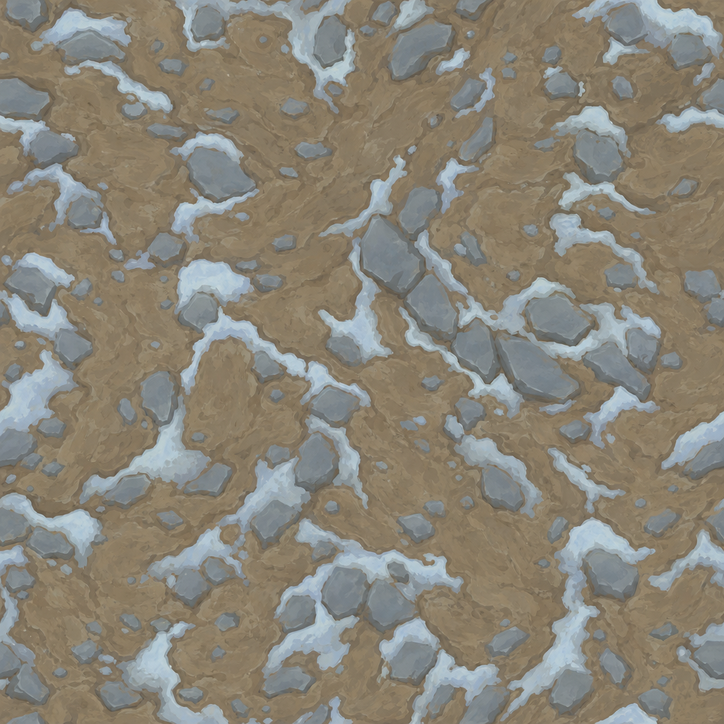 Snow ARPG · Road Bare — Texture