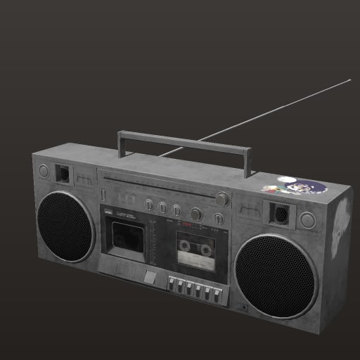 Boombox · model 2k — Prop