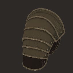 Ludus de bronze · Gladiateur · Shoulder guard · source — Equipment