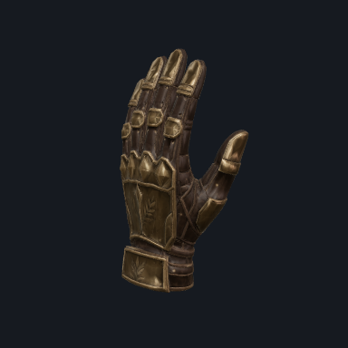 Ludus de bronze · Gladiateur · Glove · left — Equipment