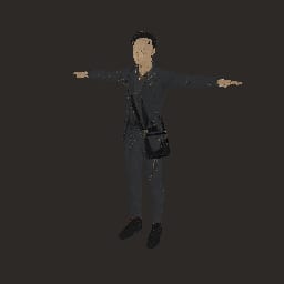 Pedestrian office worker — Character