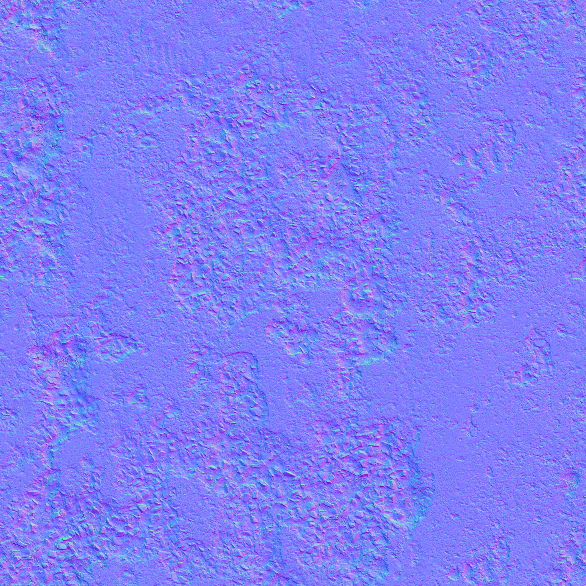 Concrete Floor Worn 02 · normal 2k — Texture