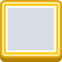 Button square depth border — Button