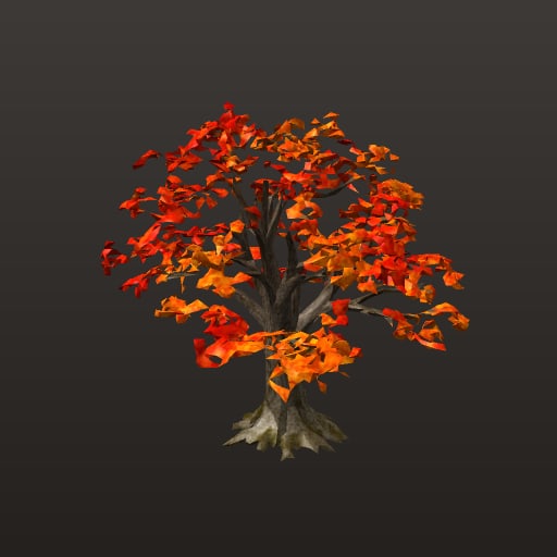 Autumn Maple Tree — Prop