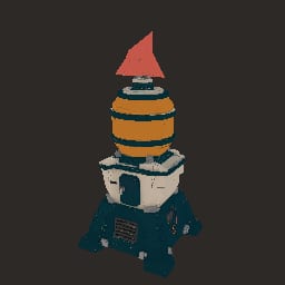 Éclat Royale · Amber relay tower — Prop