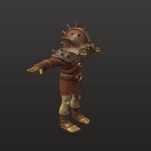 Stylized Fantasy MOBA · Rustcap Goblin · moves — Animation
