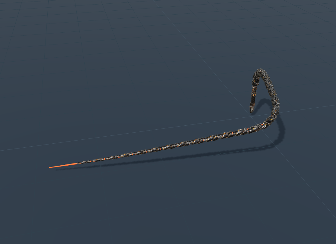 Cinderlash · Futuristic Fire Whip — Weapon