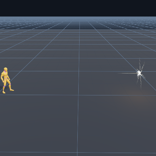 Projectile · Solar bolt — VFX