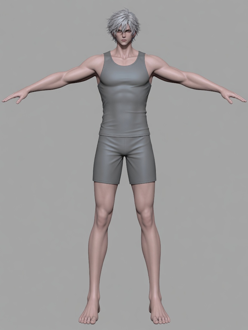 Crimson Coat · T-pose · base — Texture