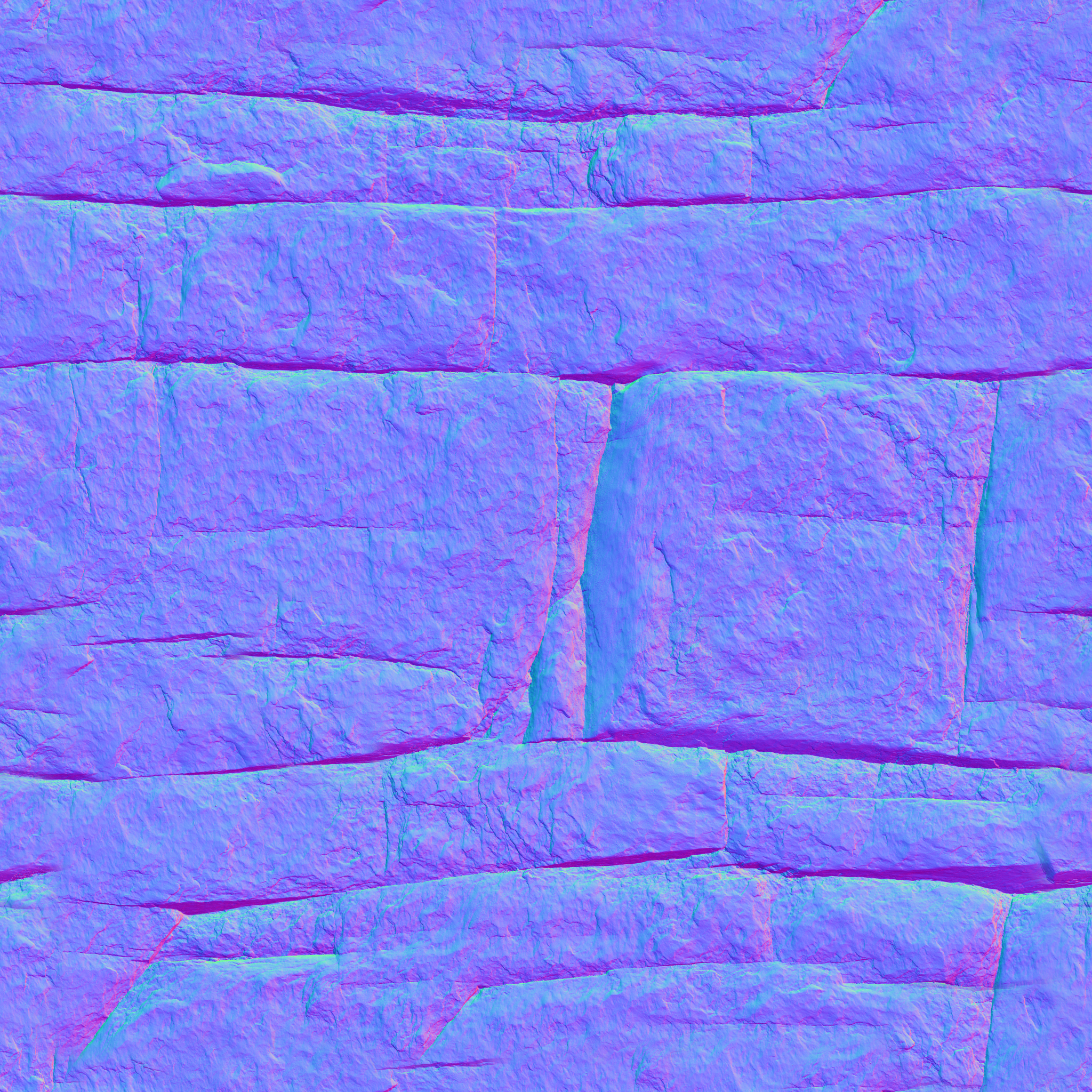 Dry Riverbed Rock · normal 2k — Texture