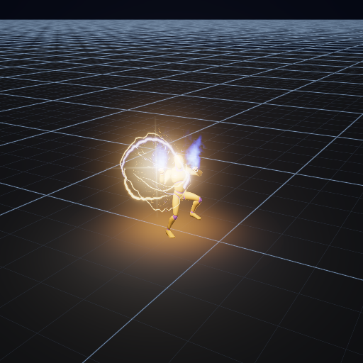 Fulgurance · Combo du combattant — VFX