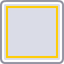 Button square line — Button