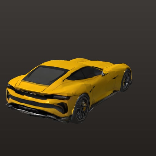 Sports coupe · mobile — Prop