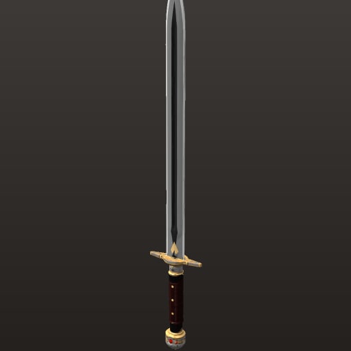 Relicworks · Gilded Longsword — Weapon