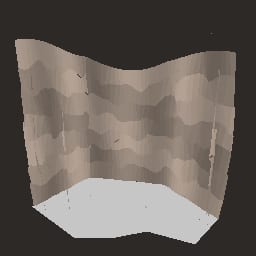 Mesa nord-ouest · roche fracturée — Prop
