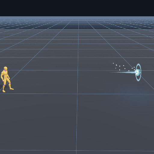 Projectile · Frost coil — VFX