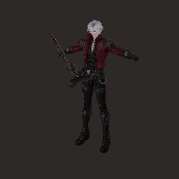 Dante loadout v4 · anim (stinger pique) — Animation