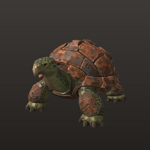 Tortue ferraille — Creature