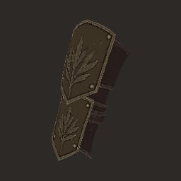 Ludus de bronze · Gladiateur · Upper arm guard · source — Equipment