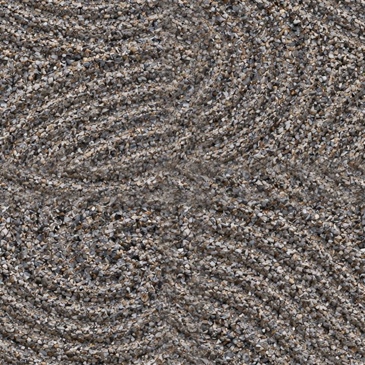 Reedcloak Province · Raked Garden Gravel — Texture
